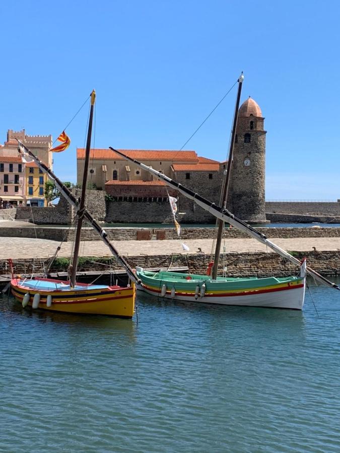 El Mayul 2' centre, plage, WiFi, au calme, clim, parking, Collioure Extérieur photo